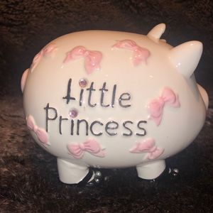 Mudpie Little Princess Piggy Bank